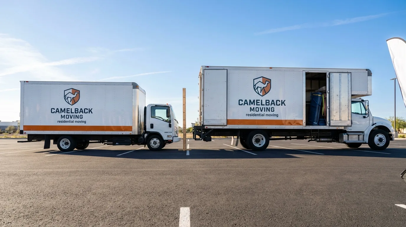 Moving truck size capacity guide in Saint Peters